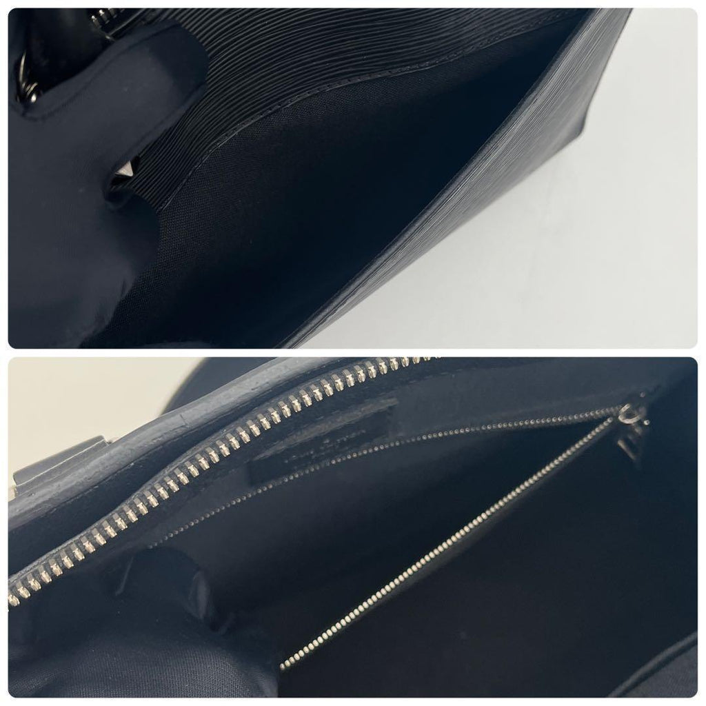 Louis Vuitton Epi Vano MM Noir Black Shoulder Handbag — view 4