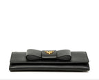 Prada Ribbon Wallet Black — view 4