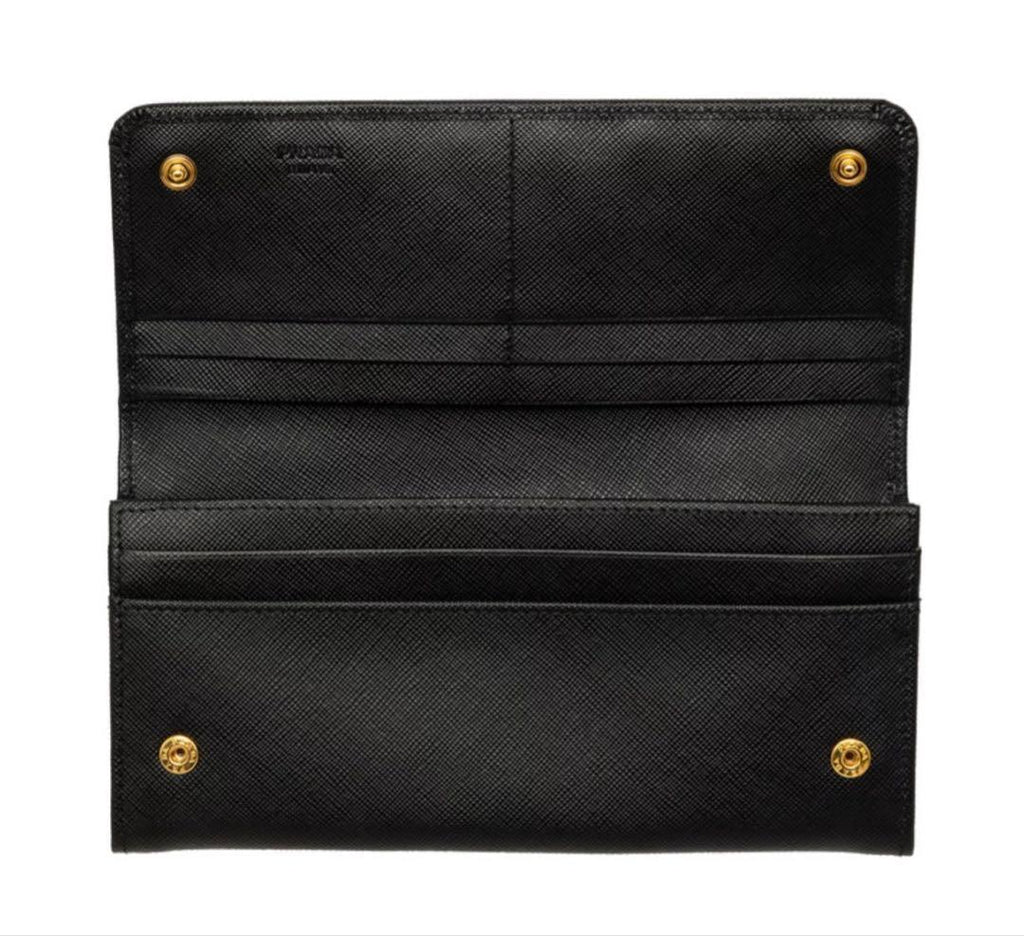 Prada Ribbon Wallet Black — view 5