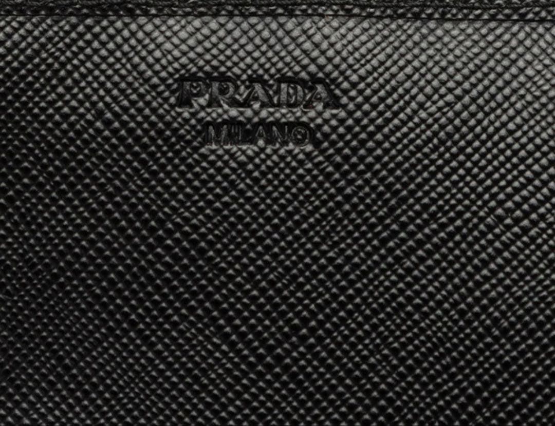 Prada Ribbon Wallet Black — view 7