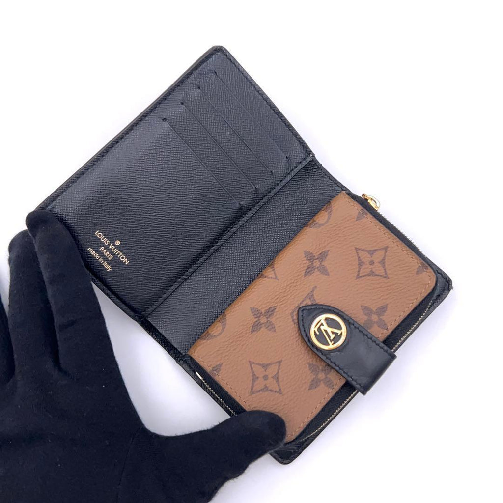 Louis Vuitton Monogram Reverse Portefeuille Juliette Bifold Wallet — view 3
