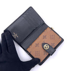 Louis Vuitton Monogram Reverse Portefeuille Juliette Bifold Wallet — view 3
