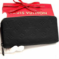 Louis Vuitton Wallet Zippy Horizontal Black