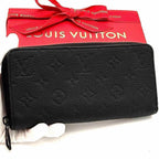 Louis Vuitton Wallet Zippy Horizontal Black