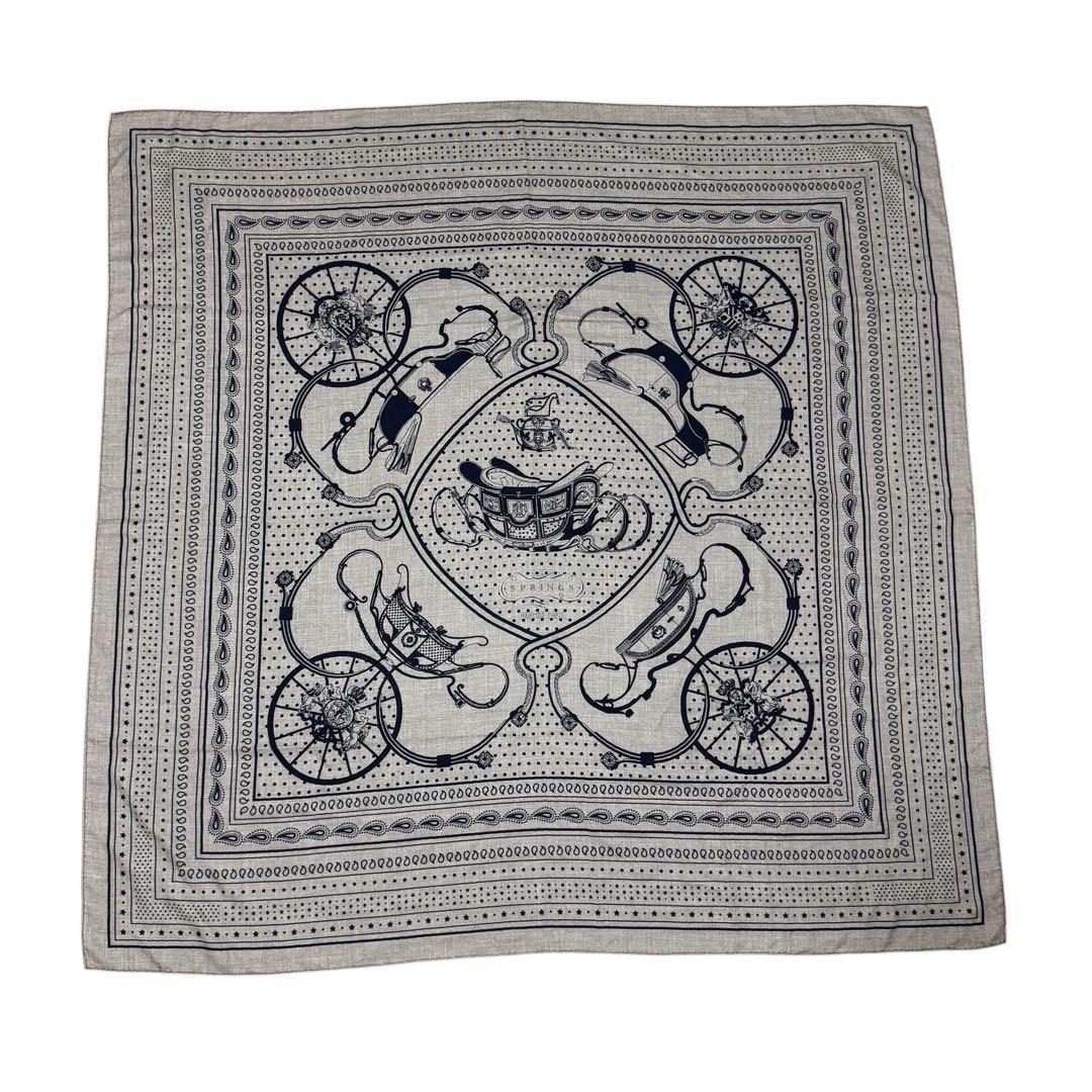 Hermes Carre Spring Bandana Scarf — view 3
