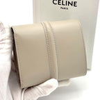 Celine Wallet Small Gray Leather — view 2