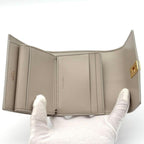 Celine Wallet Small Gray Leather — view 4