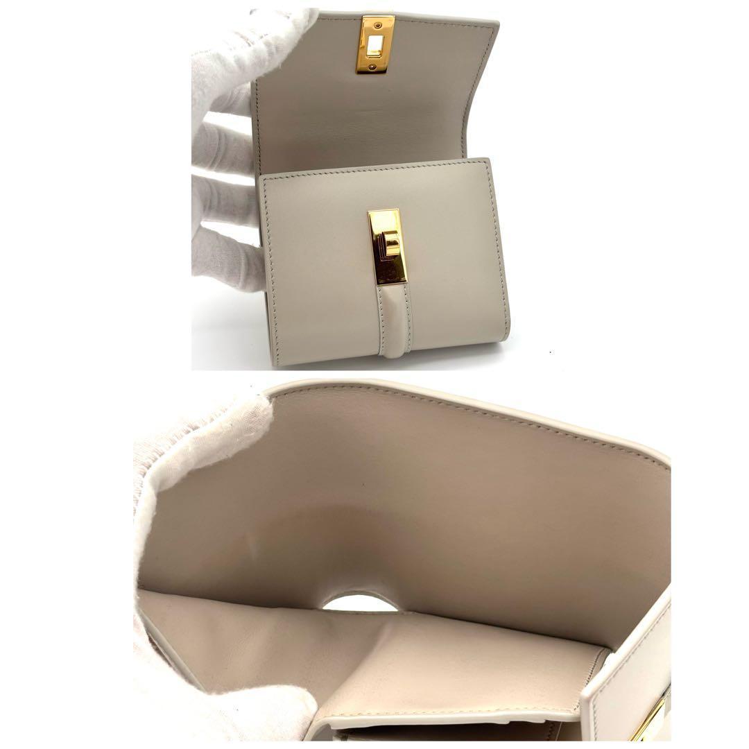 Celine Wallet Small Gray Leather — view 5