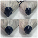 Gucci GG Sherry Line Tote Navy Leather Logo — view 9