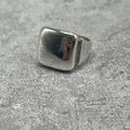 Bottega Veneta Signet Ring Silver
