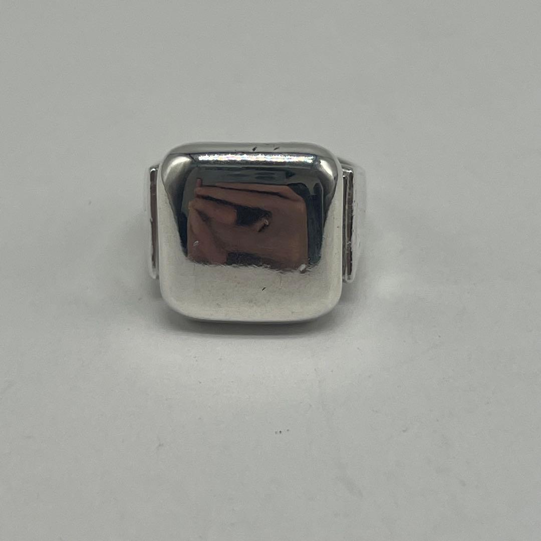 Bottega Veneta Signet Ring Silver — view 2