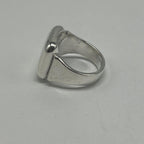 Bottega Veneta Signet Ring Silver — view 3