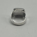 Bottega Veneta Signet Ring Silver — view 4