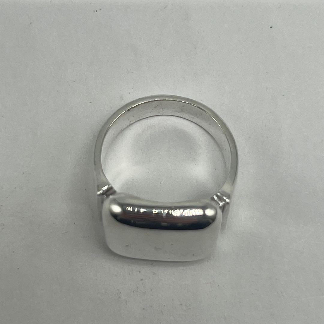 Bottega Veneta Signet Ring Silver — view 6