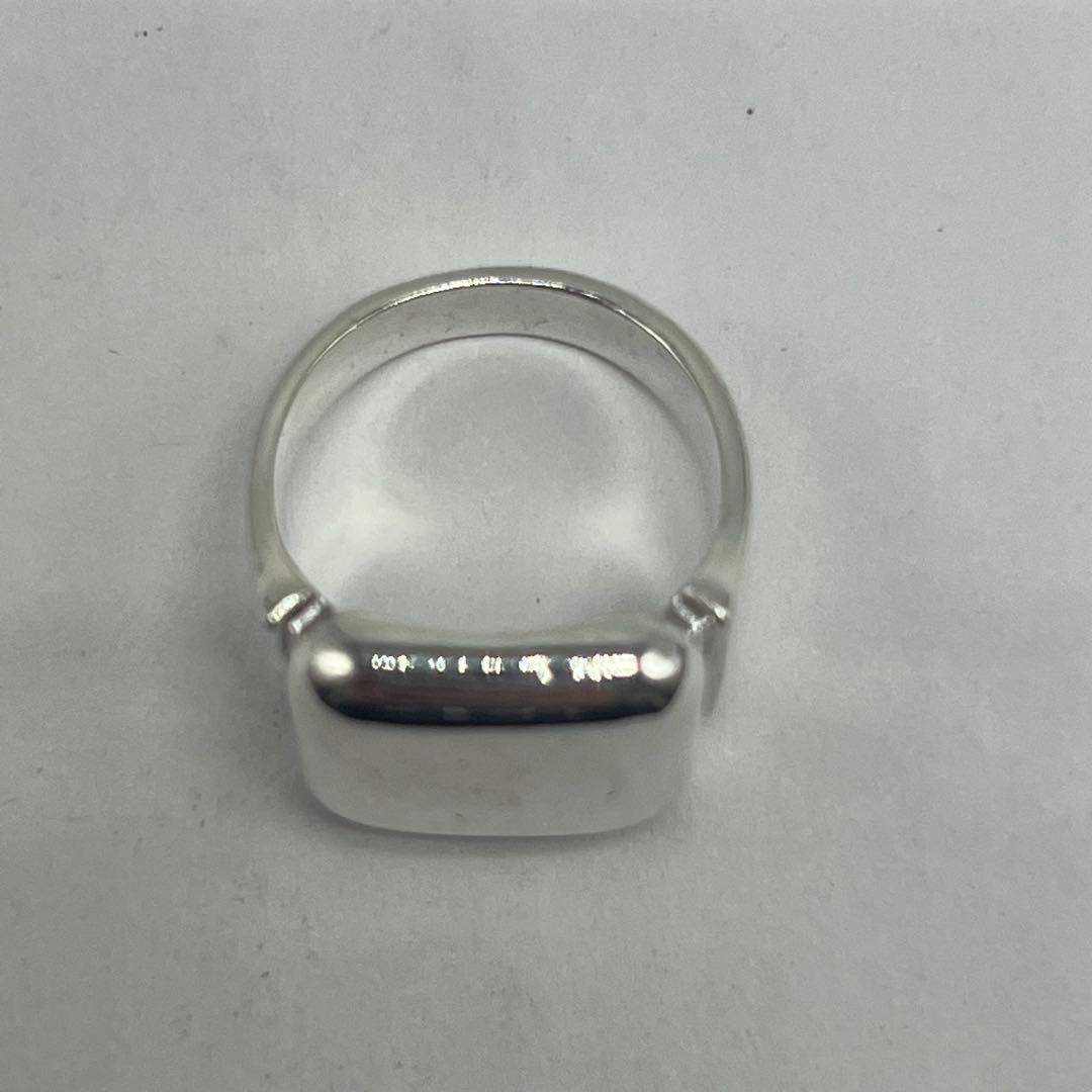 Bottega Veneta Signet Ring Silver — view 7