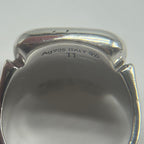 Bottega Veneta Signet Ring Silver — view 8