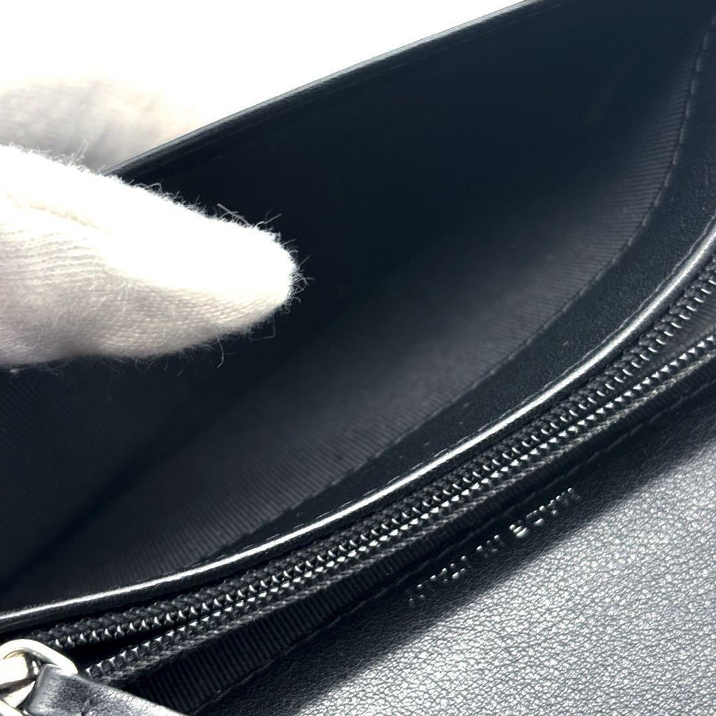 Chanel Wallet Coco Stitch Chevron Embossed — view 7