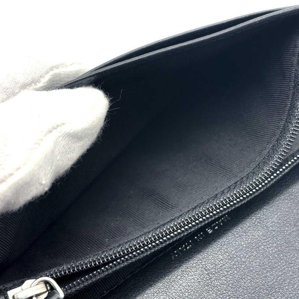 Chanel Wallet Coco Stitch Chevron Embossed — view 8