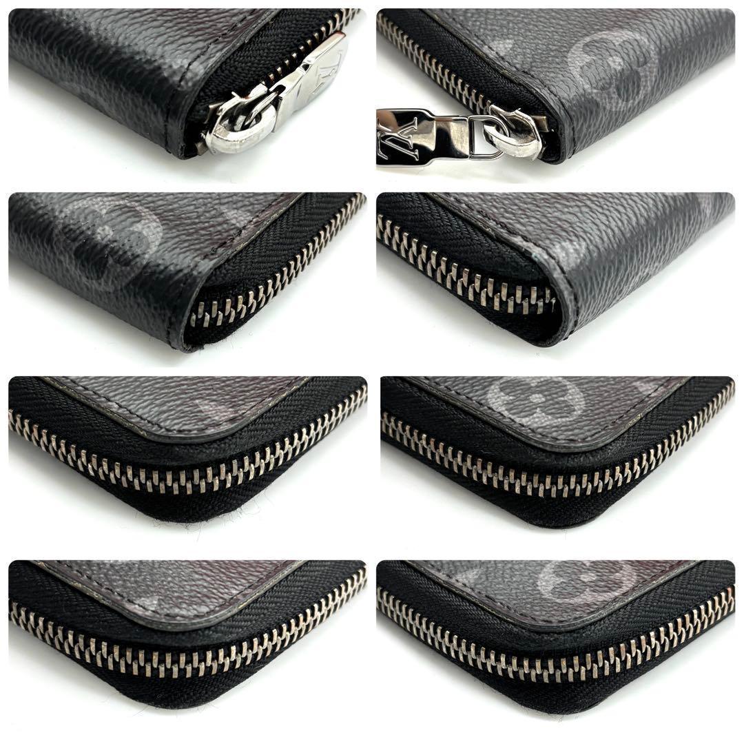 Louis Vuitton Zippy Vertical Monogram Eclipse Wallet — view 6