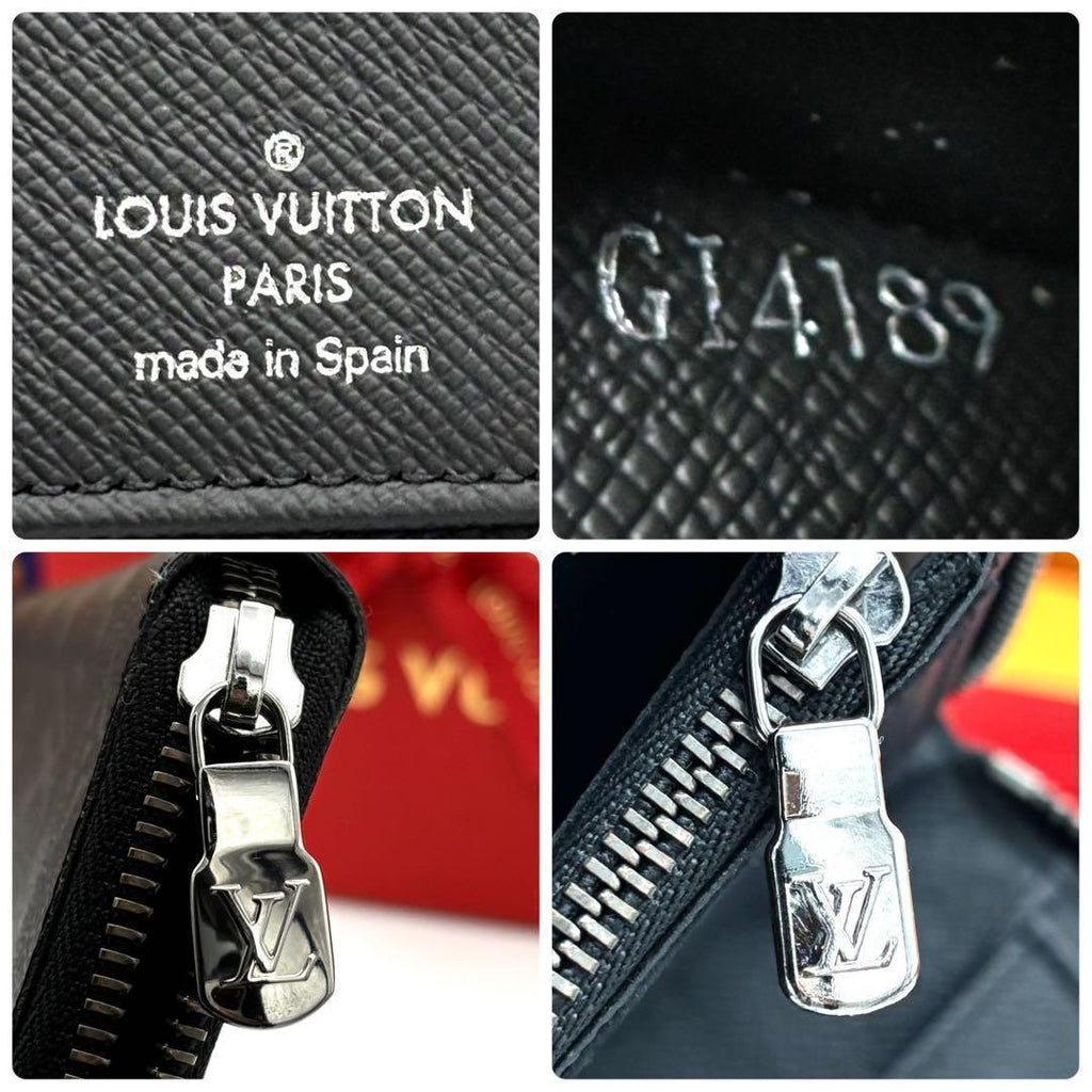 Louis Vuitton Zippy Vertical Monogram Eclipse Wallet — view 7