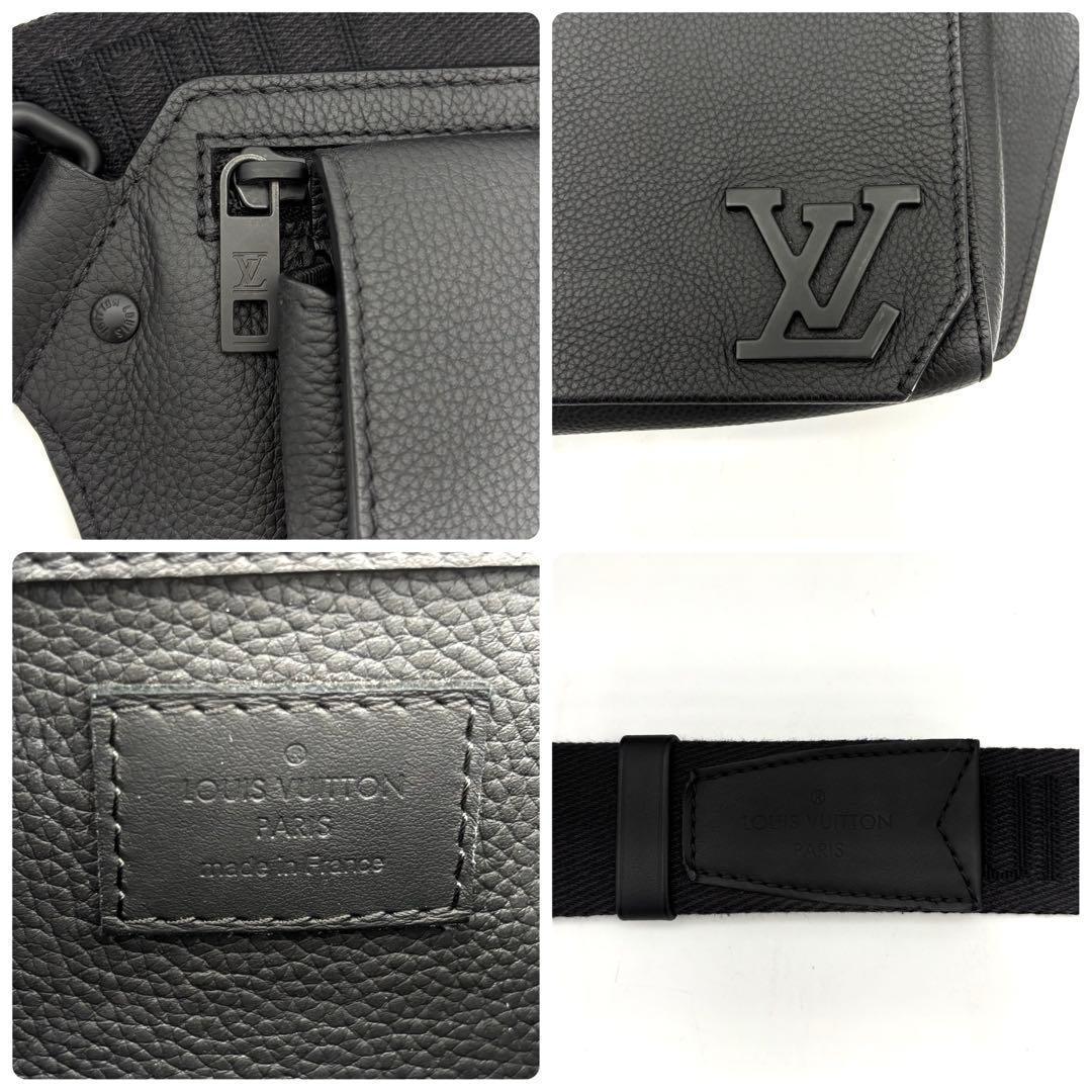 Louis Vuitton Aerogram Takeoff Sling Bag Noir — view 9
