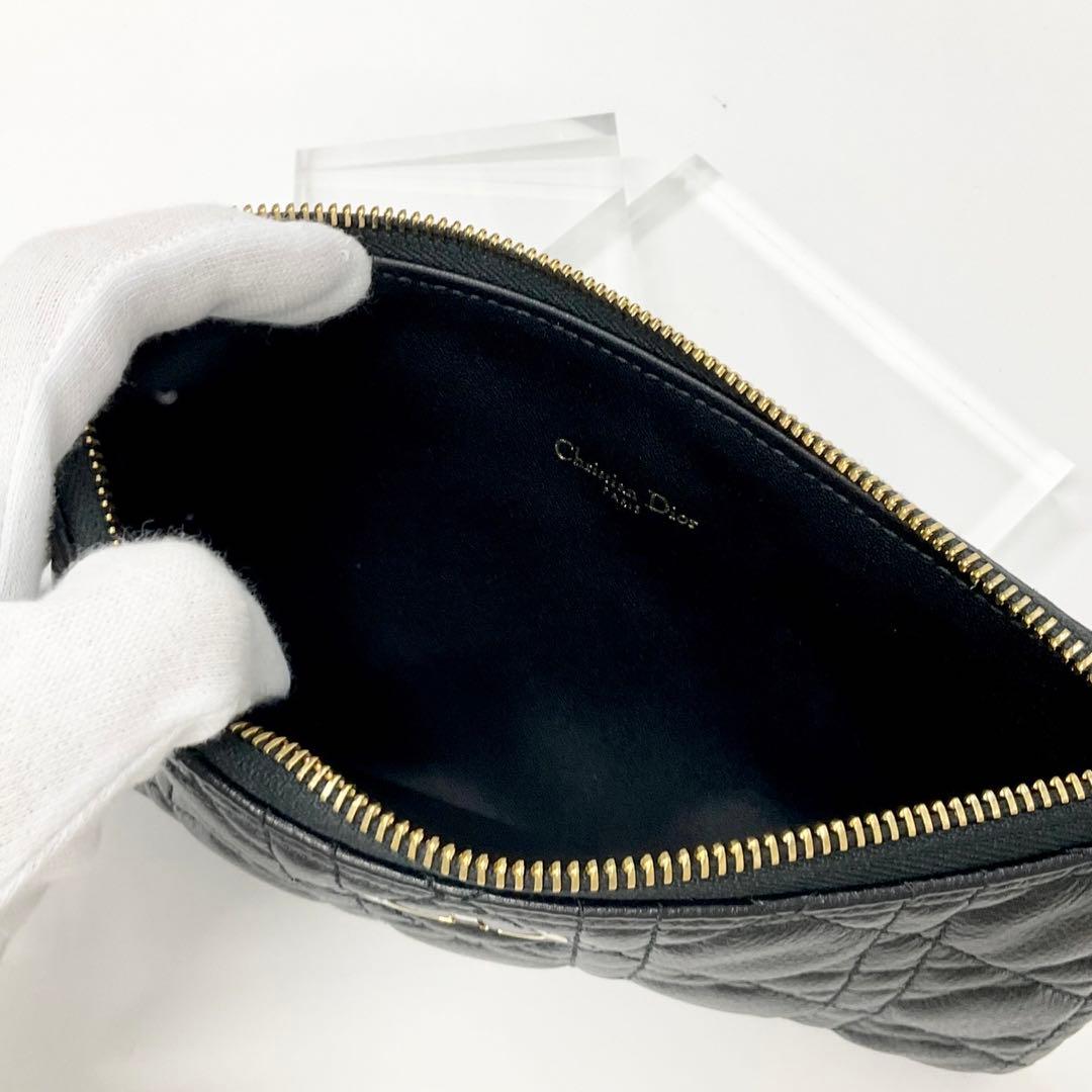 Dior Caro Cannage CD Logo Slim Pouch — view 6