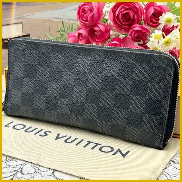 Louis Vuitton Damier Graphite Vertical Zippy Wallet