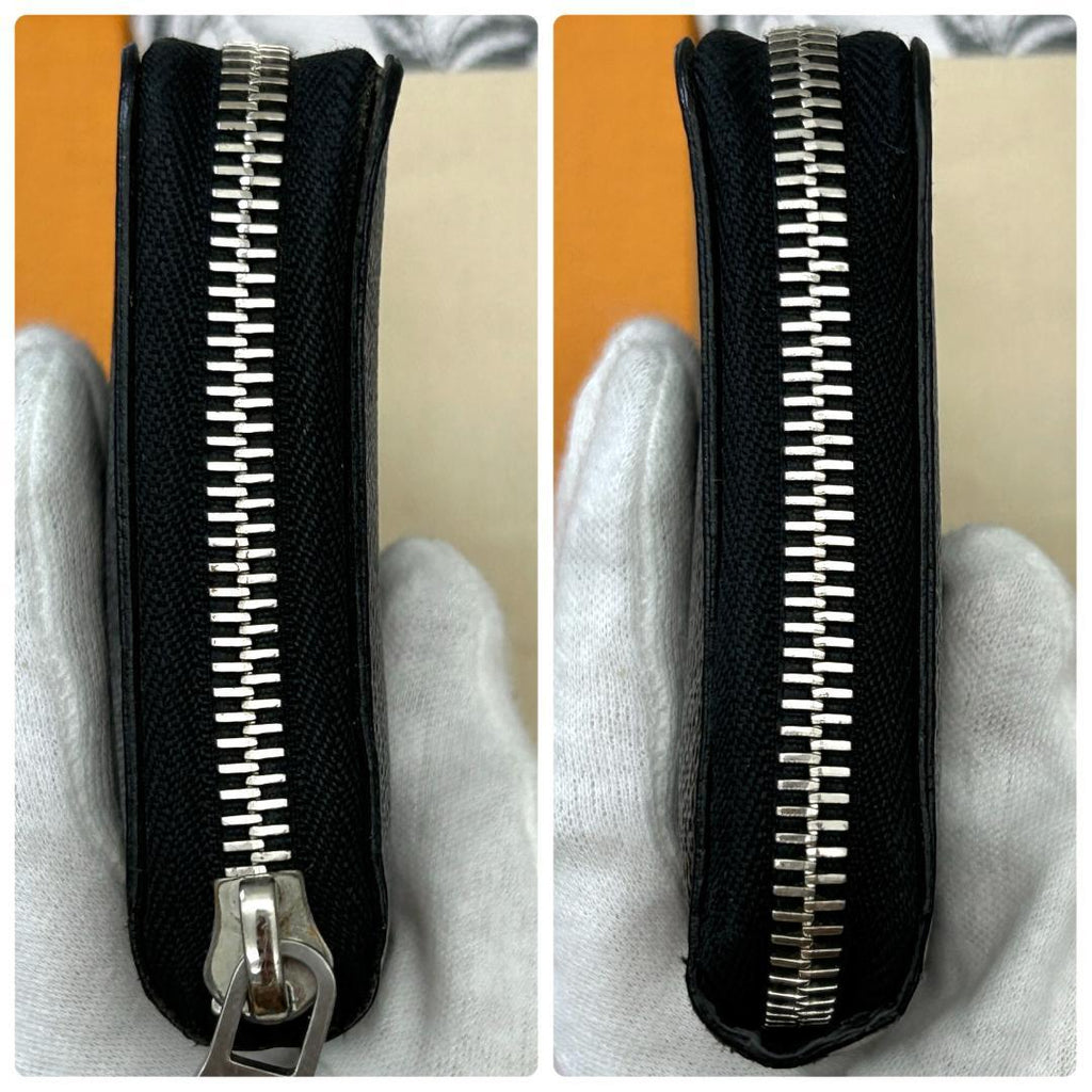 Louis Vuitton Damier Graphite Vertical Zippy Wallet — view 4
