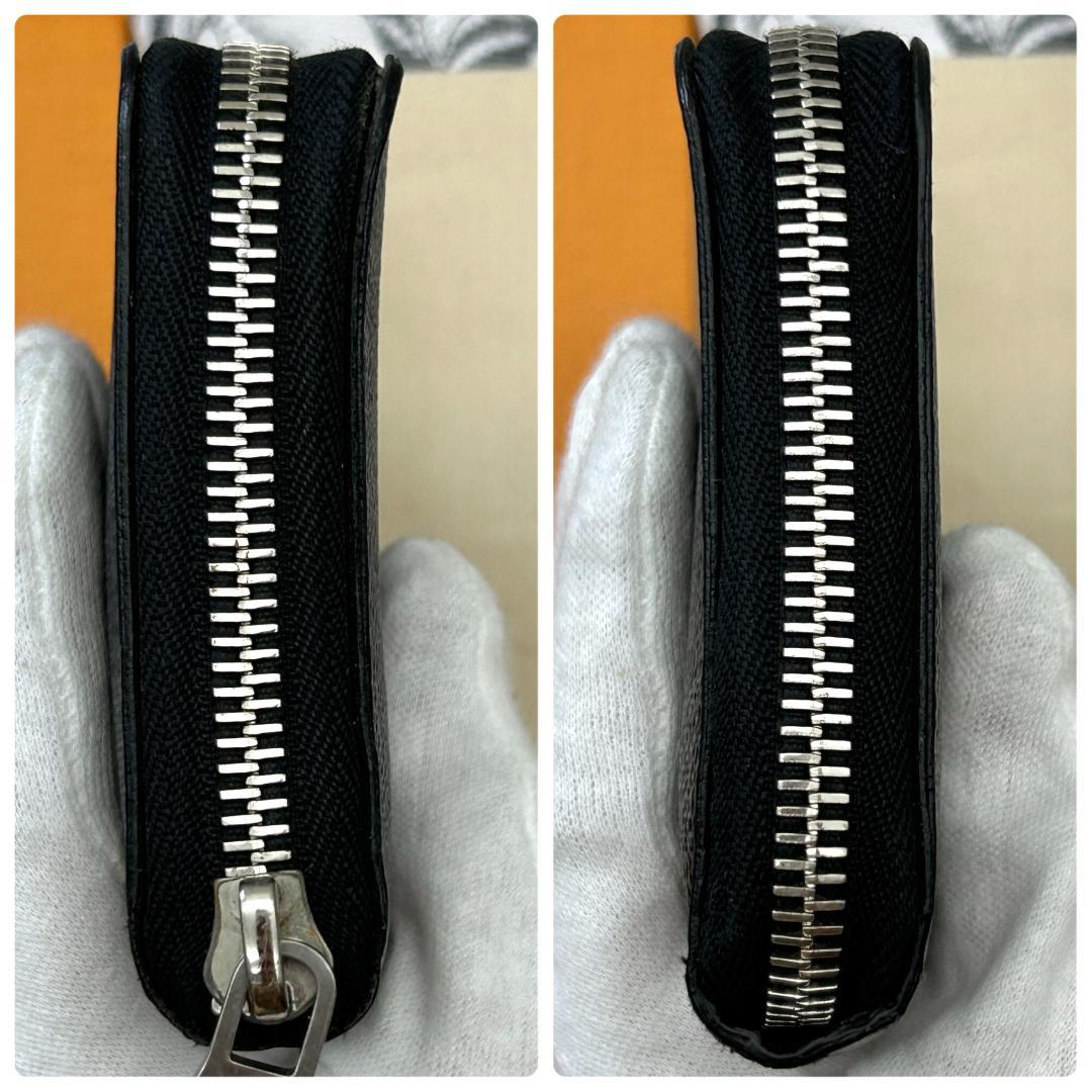 Louis Vuitton Damier Graphite Vertical Zippy Wallet — view 4