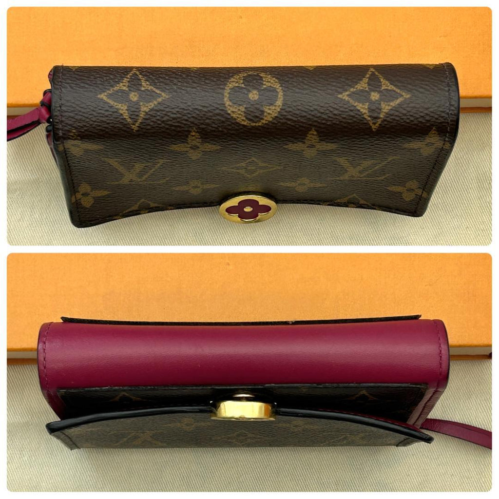 Louis Vuitton Monogram Portefeuille Flor Compact Wallet — view 3