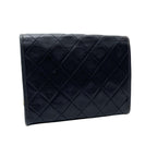 Chanel Lambskin Mini Quilted Chain Shoulder Bag CC Logo — view 2
