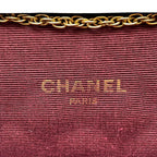 Chanel Lambskin Mini Quilted Chain Shoulder Bag CC Logo — view 9