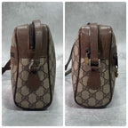 Gucci GG Sherry Line Shoulder Bag Brown Leather — view 7