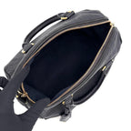 Louis Vuitton Monogram Empreinte Speedy Bandouliere 25 Navy Handbag — view 3