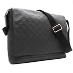 Louis Vuitton Damier Infini District MM Shoulder Bag