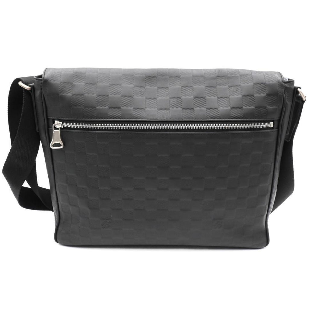 Louis Vuitton Damier Infini District MM Shoulder Bag — view 3