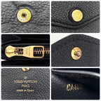 Louis Vuitton Monogram Empreinte Portefeuille Sarah Noir Black Wallet — view 8