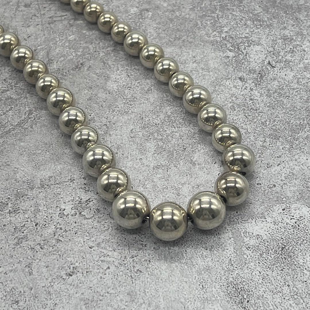 Tiffany & Co Graduated Ball Necklace
