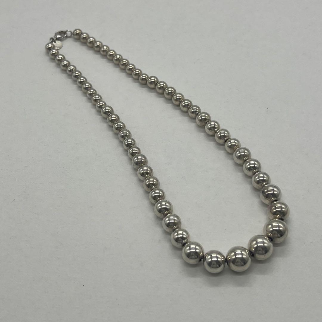 Tiffany & Co Graduated Ball Necklace — view 2