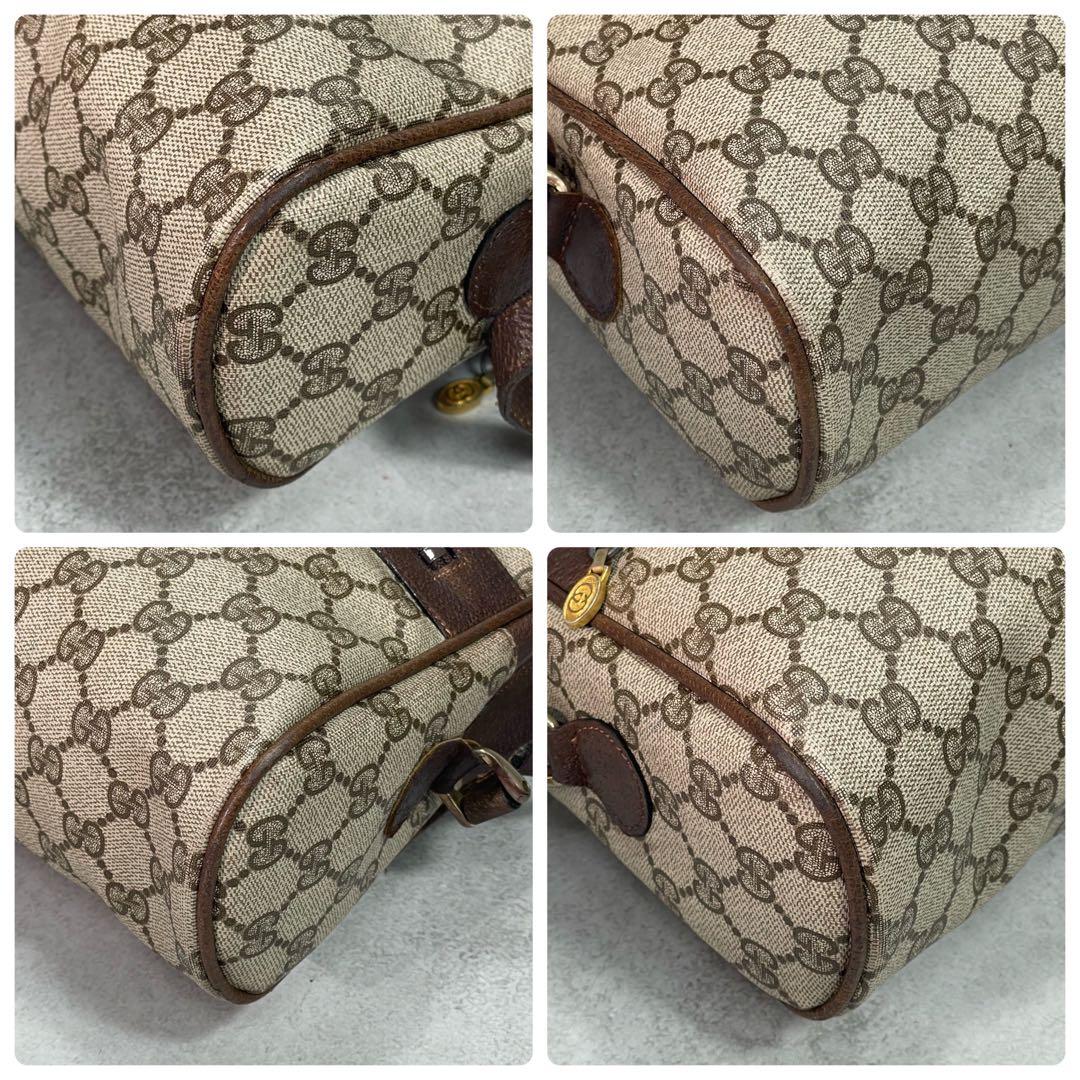 Gucci GG Sherry Line Shoulder Bag Brown Leather — view 9