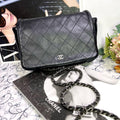 Chanel Chain Shoulder Wallet Quilted