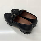 Hermes Paris Leather Loafers Black — view 4
