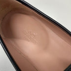 Hermes Paris Leather Loafers Black — view 7