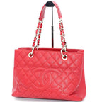 Chanel Chain Tote Grand Shopping GST Caviar Leather
