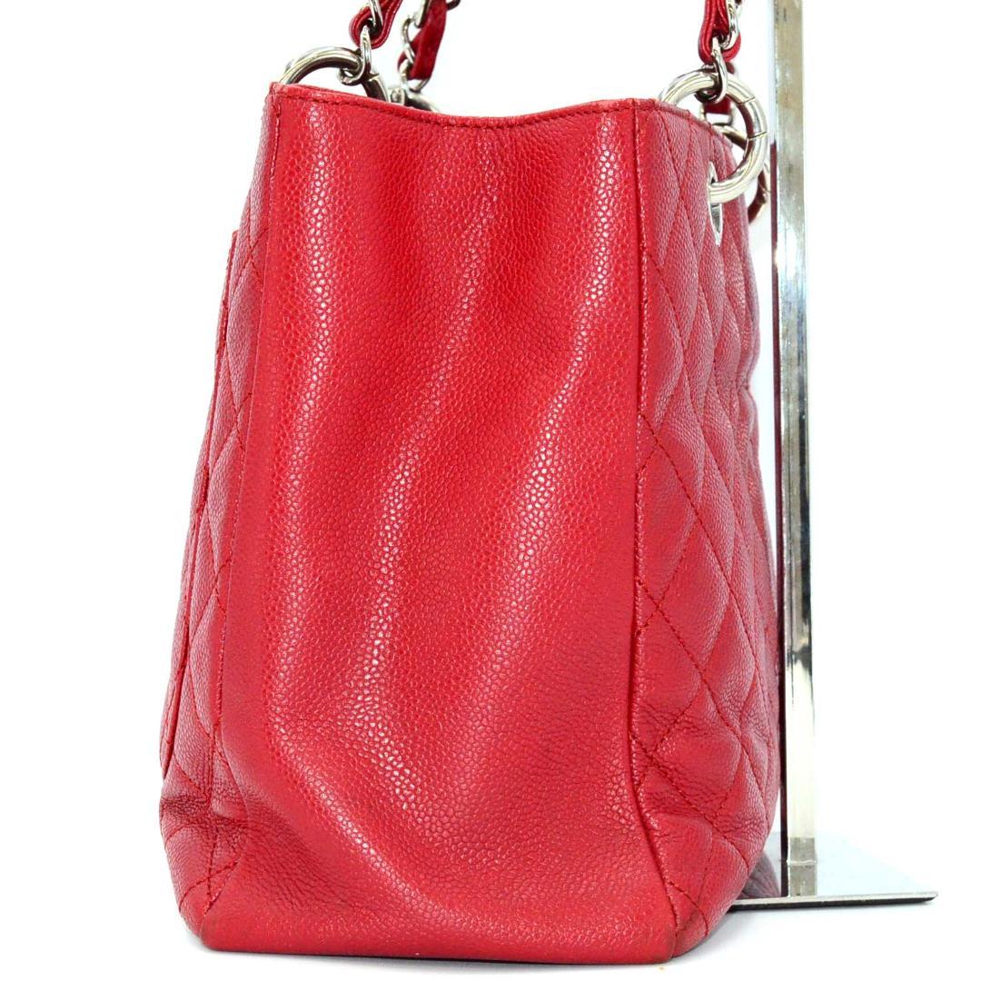Chanel Chain Tote Grand Shopping GST Caviar Leather — view 3