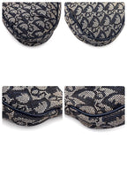 Dior Trotter Saddle Bag Navy Pouch — view 6
