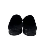 Hermes Mix Mules 36 Leather Black Slip Ons — view 5