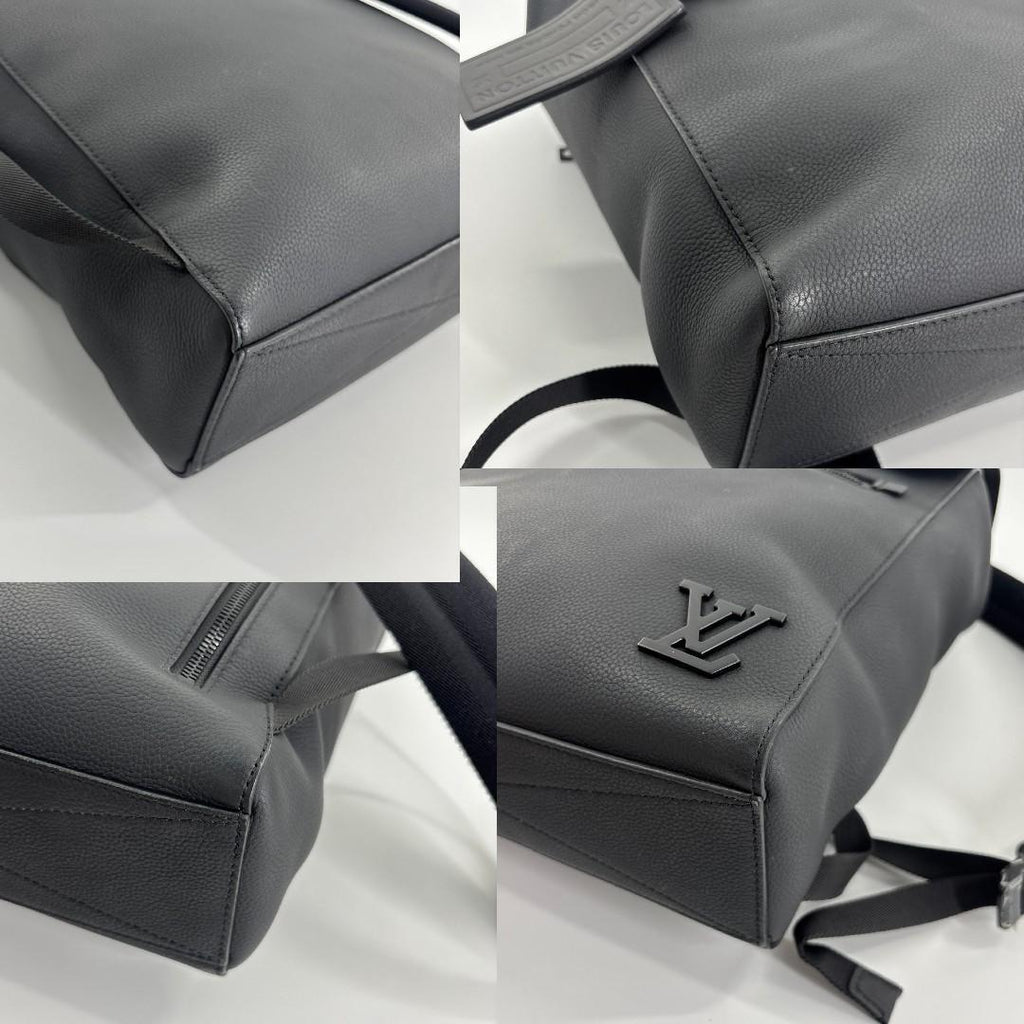Louis Vuitton Super Aerogram Fast Line Backpack Black — view 6