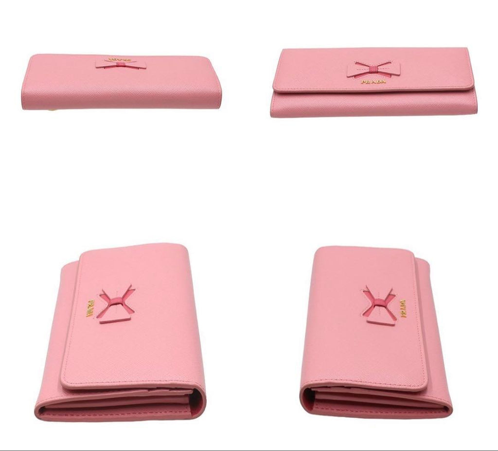 Prada Saffiano Bifold Wallet with Passcase — view 3