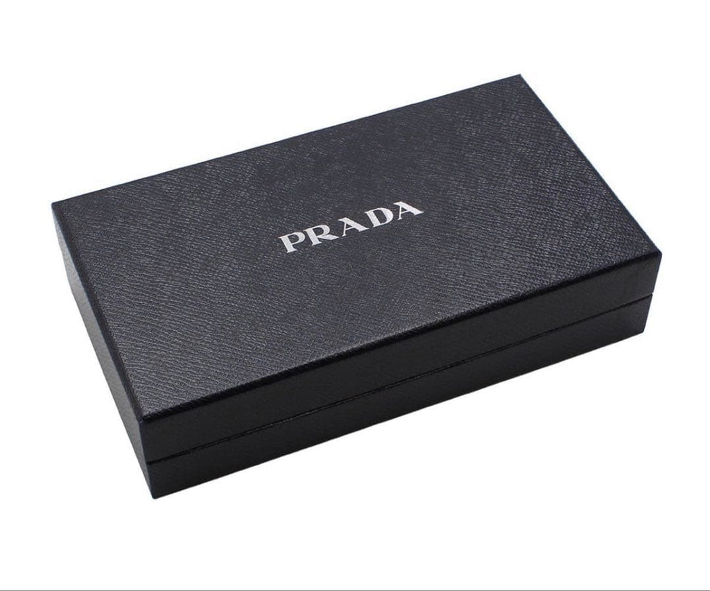 Prada Saffiano Bifold Wallet with Passcase — view 9